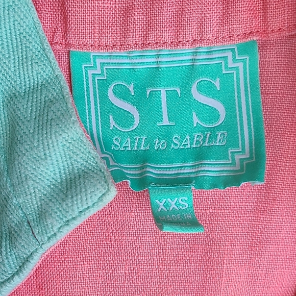 Sail To Sable Linen Shift Dress - Picture 2 of 5
